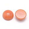 Natural Red Aventurine Cabochons X-G-P393-R48-4MM-2