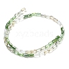 Electroplate Glass Beads Strands EGLA-P068-01A-07-3