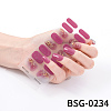 Nail Art Full Cover Nail Stickers MRMJ-YWC0001-BSG-0234-1