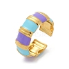304 Stainless Steel Adjustable Cuff Rings RJEW-Q015-02G-C-2