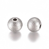 Tarnish Resistant 304 Stainless Steel Beads STAS-G225-35P-04-2