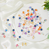 HOBBIESAY 100Pcs Glass Charms FIND-HY0001-41-4