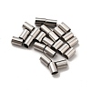 Non-Tarnish 304 Stainless Steel Beads STAS-H0179-01C-P-3