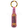 Sparkly Rhinestone Wine Bottle Bag AJEW-WH0609-899A-1