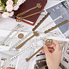 SUNNYCLUE 12Pcs 6 Style Tibetan Style Alloy Rulers FIND-SC0006-92-3