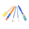 Plastic Paint Brushes Pens Sets TOOL-F014-04-3