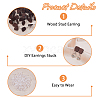 60Pcs Wood Stud Earrings Finding EJEW-FI0003-33C-4