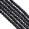 2 Strands Natural Black Tourmaline Beads Strands G-OC0005-30-1
