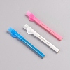 Sewing Fabric Pencils with Brush Cap TOOL-WH0121-17-1