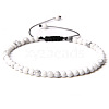 Adjustable Women's Howlite Beaded Bracelet LS-CN3407-47-1