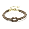 3MM Round Nylon Braided Cord Bracelet Making FB-CBAA152-03G-2