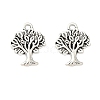 Tibetan Style Alloy Pendants FIND-L022-10AS-1