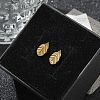 304 Stainless Steel Stud Earrings for Women STAS-Z117-14G-03-2