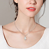 6Pcs 2 Colors 304 Stainless Steel Paperclip Chain Necklaces NJEW-SC0001-58A-5
