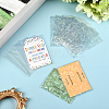 2 Bags 2 Styles Rectangle Laser Transparent Plastic Packaging Bags ABAG-SP0001-46A-5