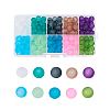 Transparent Glass Beads FGLA-X0001-03-8mm-WH-1