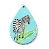 Opaque Acrylic Pendants MACR-D076-02A-1