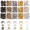600Pcs 12 Style Multi-Petal Iron Bead Caps IFIN-FH0001-58-1