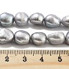 Dyed Natural Cultured Freshwater Pearl Beads Strands PEAR-P062-30C-5