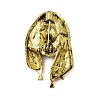 Retro Antique Golden Animal Alloy Brooches for Backpack Clothes JEWB-S040-02D-AG-2