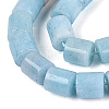 Dyed Natural White Jade Beads Strands G-Q606-77A-04-4