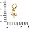 Rack Plating Brass Enamel European Dangle Charms KK-Q017-18G-3