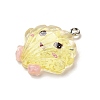 Marine Animal Series Resin Pendants RESI-Q012-01A-02-2