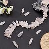 Olycraft Natural Rose Quartz Chips Beads Strands G-OC0003-59-5