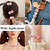 100Pcs Transparent & Opaque Acrylic Beads SACR-CJ0001-85-7