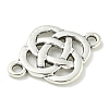 Tibetan Style Alloy Connector Charms TIBE-I026-6023AS-2