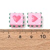 Glass Enamel Beads GL-CBA33A9-03G-4