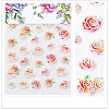 5D Flower/Leaf Watermark Slider Art Stickers MRMJ-S008-084I-1