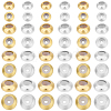 64Pcs 8 Styles Brass Beads KK-BBC0017-88-1