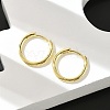 Brass Huggie Hoop Earrings EJEW-K083-29G-3