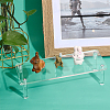 Rectangle Acrylic Action Figures Display Stands ODIS-WH0017-078-4