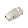 304 Stainless Steel Watch Band Clasps STAS-U055-01B-P-1