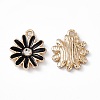 Alloy Rhinestone Pendants PALLOY-P287-01LG-02-1