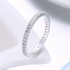 Micro Pave Cubic Zirconia Rings RJEW-BB35163-S-5-3
