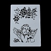 Plastic Hollow Out Drawing Painting Stencils Templates DIY-Z024-01C-1