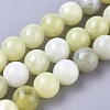 Natural Sinkiang Jade Beads Strands X-G-L538-036-6mm-1