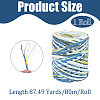 6 Colors Raffia Paper Cords OCOR-WH0063-110C-2