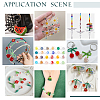 24 Strands 24 Colors Electroplate Glass Beads Strands EGLA-GO0001-10-5