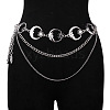 Alloy Moon 3-Layer Waist Chain Belts WG436AA-08-1