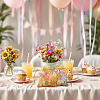 50Pcs Heart Printed Organza Bags OP-TADJ0001-01K-7
