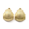 Ion Plating(IP) 304 Stainless Steel Stud Earrings EJEW-P258-22G-1