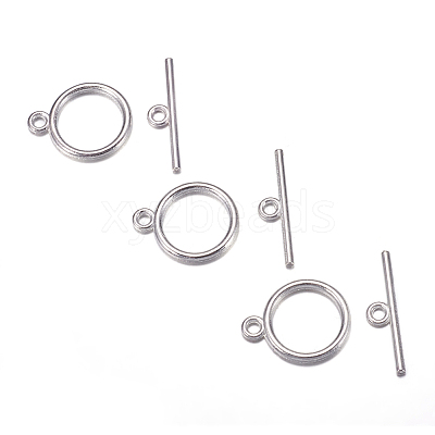 Tibetan Style Toggle Clasps LS-TIBE-A12208-S-NR-1