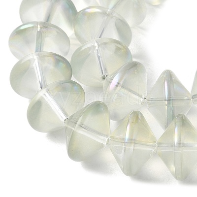 Electroplate Glass Beads Strands EGLA-G038-01A-HR01-1