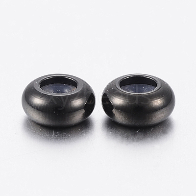 202 Stainless Steel Beads STAS-F148-8mm-07B-1