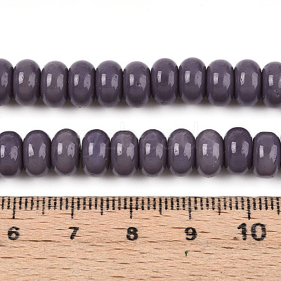 Opaque Spray Painted Glass Beads X-GLAA-ZX008-8mm-18S-1