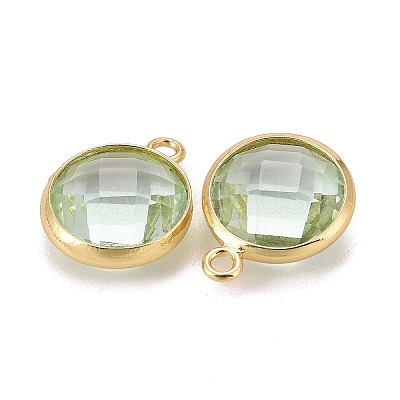 Glass Charms KK-C228-02G-18-1